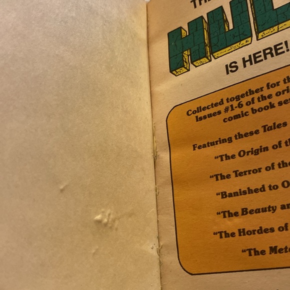 Marvel Comics Series, Stan Lee Presents The Incredible Hulk, 1978 Vol 1 - Picture 16 of 16